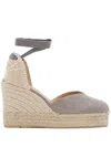 Castaã±er 60mm Carina Wedge In Grey