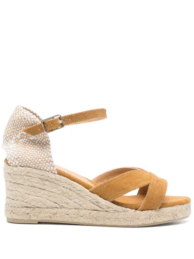 Castaã±er 70mm Bruna Espadrilles In Brown