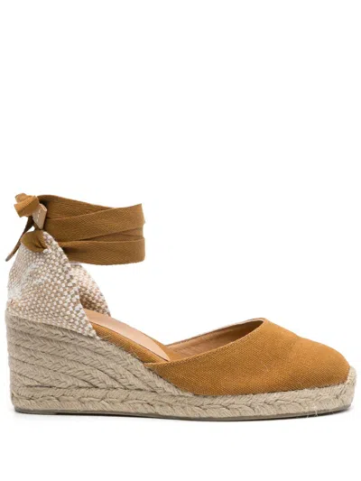 Castaã±er 70mm Carina Espadrilles In Neutrals