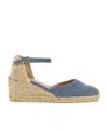 Castaã±er 70mm Carol Espadrilles In Nude