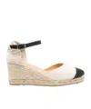 Castaã±er 70mm Coraline Espadrilles In Nude