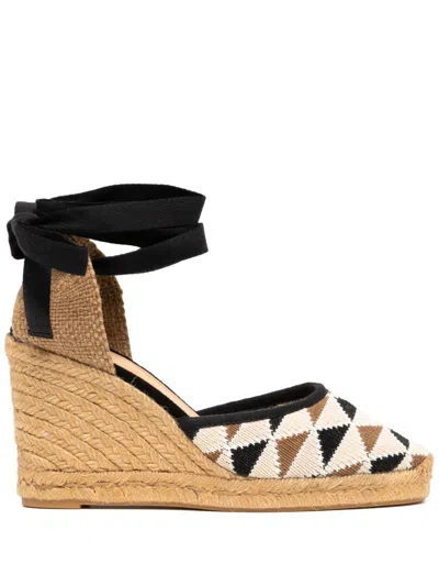 Castaã±er 80mm Cilia Espadrilles In Brown