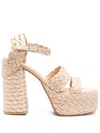 Castaã±er 85mm Fresa Sandals In Neutrals