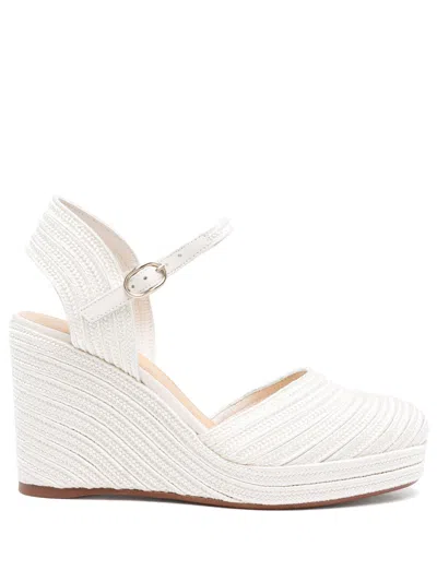 Castaã±er 90mm Carolyn Espadrilles In White