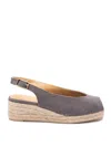 Castaã±er `dosalia/3/002` Wedge Espadrilles In Black