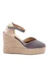 Castaã±er 60mm Carina Wedge In Black