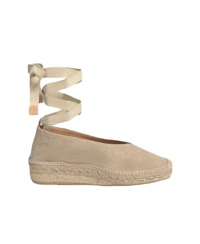 CASTAÃ±ER ANKLE-STRAP ALMOND-TOE ESPADRILLES