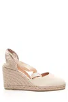 Castaã±er Castañer Carina Canvas Espadrilles In White