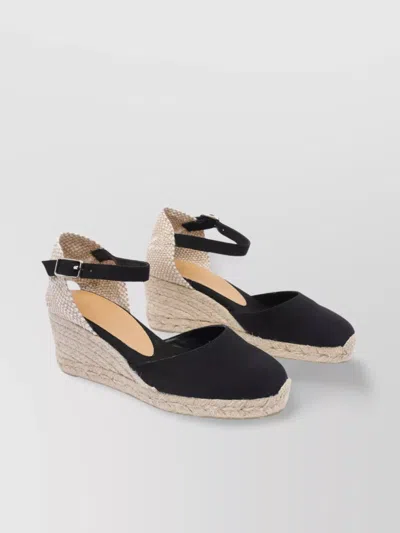 Castaã±er Ankle Strap Wedges Espadrille Sole