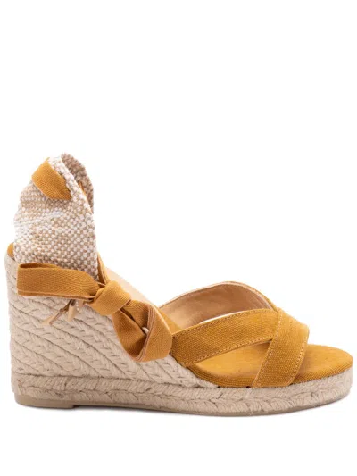 Castaã±er Bailey Espadrilles In Yellow