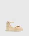 Castaã±er Castañer Woman Espadrilles Cream Size 10 Textile Fibers In White