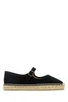 Castaã±er Castaner Classic Black Espadrille With Braided Jute Sole