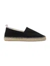 Castaã±er Castaner Pablo Canvas Espadrilles With Embroidered Detail In Black