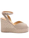 Castaã±er Blossom Espadrilles In Nude