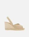 Castaã±er Castaner Flat Shoes In Beige