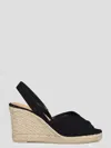 Castaã±er Brisa Slingback Wedge Heels