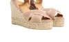 Castaã±er Castañer Bromelia Wedge Heel Sandals In Multi