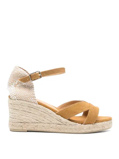 Castaã±er Bruna Espadrille In Orange