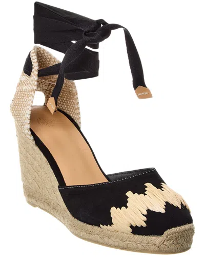 CASTAÃ±ER CASTAÑER CANDE SUEDE WEDGE SANDAL