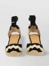Castaã±er Cande Wedge Heel Espadrille Open Back