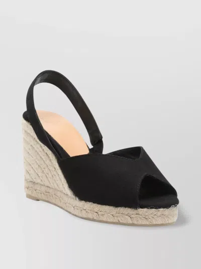 CASTAÃ±ER CANVAS ESPADRILLES WEDGE JUTE SOLE