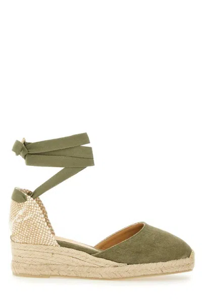 CASTAÃ±ER CARINA /3/002 ANKLE STRAP WEDGE ESPADRILLES