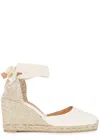 Castaã±er Castañer Woman Espadrilles White Size 5 Textile Fibers In White