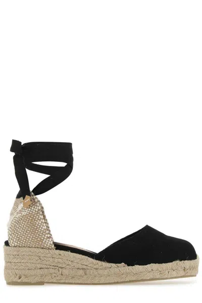 CASTAÃ±ER CARINA ANKLE STRAPPED WEDGE ESPADRILLES