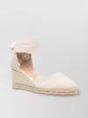 Castaã±er Carina Canvas Ankle Wrap Espadrilles