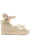 Castaã±er Bromelia 110mm Open-toe Sandals In Beige