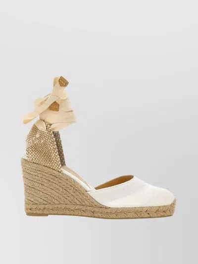 CASTAÃ±ER "CARINA" JUTE PLATFORM WEDGE ESPADRILLES