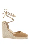 Castaã±er Castañer Woman Espadrilles Sand Size 9 Leather