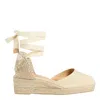 Castaã±er Castaner Flat Shoes In White