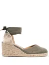 Castaã±er Carina Espadrille In Green
