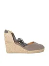 Castaã±er 60mm Carina Wedge In Gray