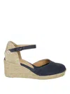 Castaã±er Carina Canvas Espadrilles In Light Blue