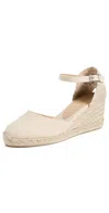 Castaã±er Carol 6 Espadrilles Ivory In Ivory