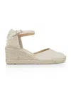 Castaã±er Carol 60mm Wedge Espadrilles In Nude