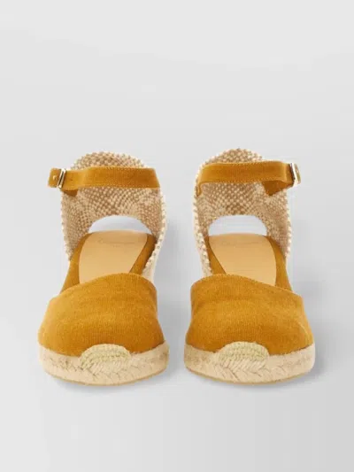 Castaã±er "carol" Closed Back Espadrille Wedge
