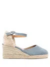 Castaã±er 110mm Bianca Wedge Espadrilles
