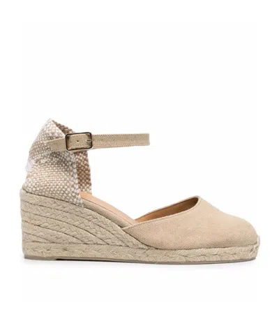 Castaã±er Carol Hemp-soled Heels In Nude