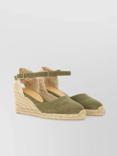 Castaã±er "carol" Wedge Espadrilles Closed Back