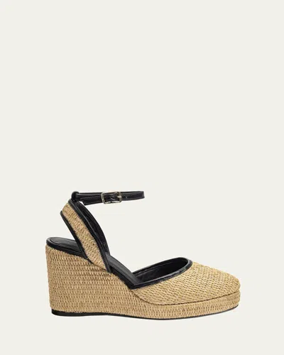 Castaã±er Cass Slingback Espadrille Sandals In Negro