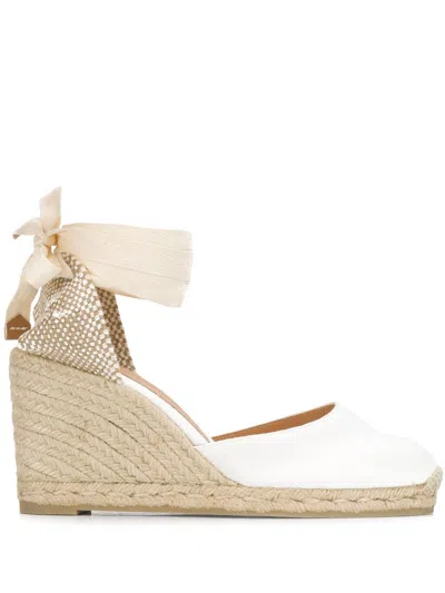 Castaã±er Castaner Carina White Wedge Espadrilles