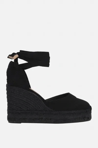 Castaã±er Castaner Flat Shoes In Negro