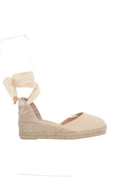 Castaã±er Castaner Flat Shoes In White