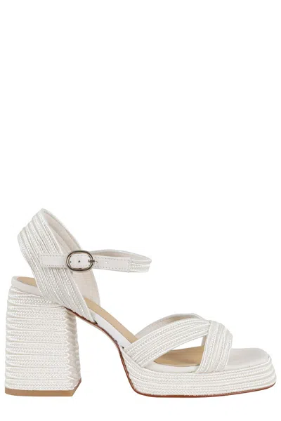 Castaã±er Castaner Valle Sandal In White