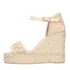 Castaã±er Castaner With Heel Beige In Beige Chari