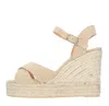 Castaã±er Castaner With Heel Sand In Beige Chiari E Naturali