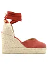 Shop Castaã±er Castañer "chiara" Espadrilles